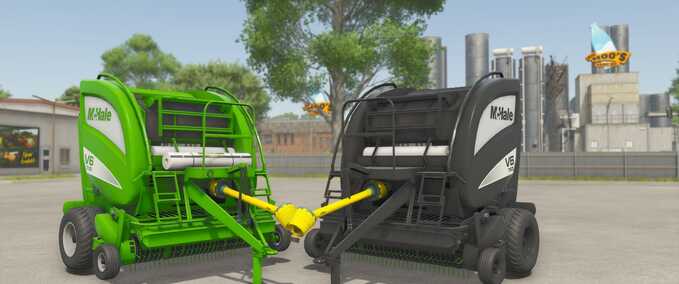 Pressen McHale V6750 Rundballenpresse Landwirtschafts Simulator mod