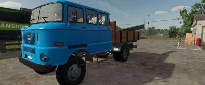 Sonstige Selbstfahrer IFA W50 Erntebrigade Landwirtschafts Simulator mod