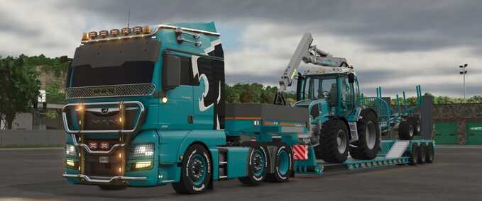 MAN TGX Sattelzugmaschinen-Paket Mod Image