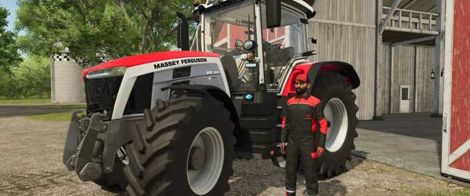 Sonstige Traktoren Massey Ferguson Serie 8S Landwirtschafts Simulator mod