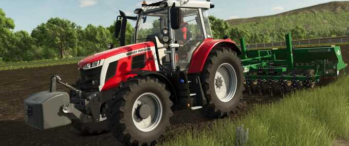 Sonstige Traktoren Massey Ferguson Serie 6S Landwirtschafts Simulator mod