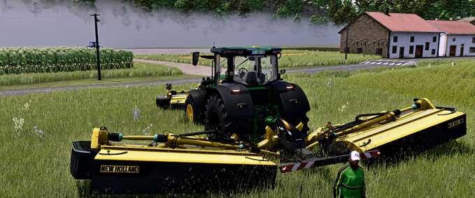 Mähwerke New Holland MegaCutter 860 Landwirtschafts Simulator mod