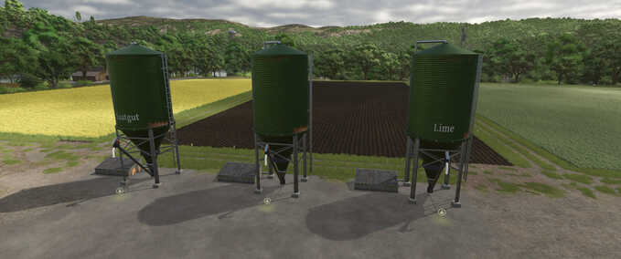 Silos Silo-Pack Landwirtschafts Simulator mod