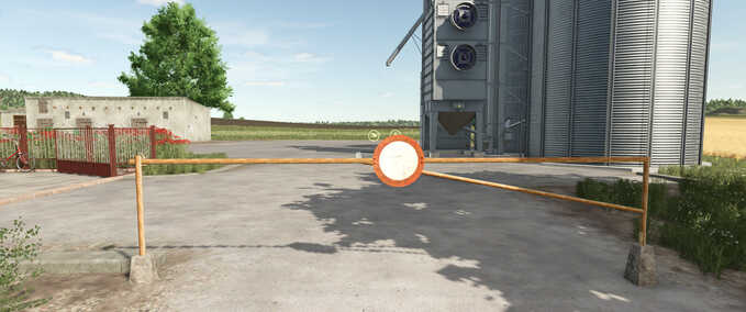 Dekoration Zugangstor Verboten Landwirtschafts Simulator mod
