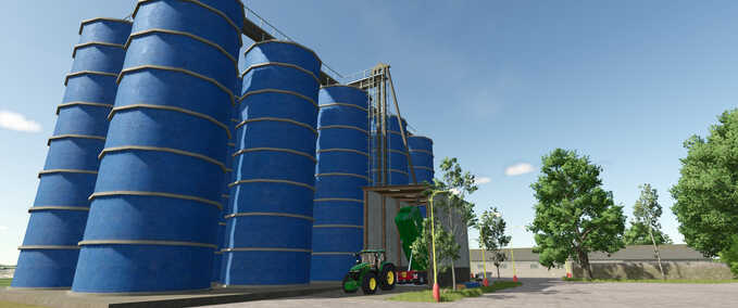 Silos Metallsilos Landwirtschafts Simulator mod