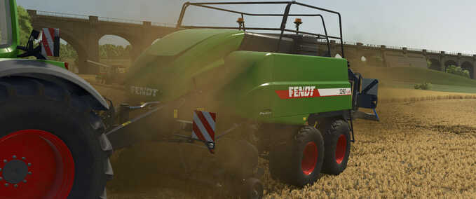 Pressen Fendt 1290 S XD ProCut Landwirtschafts Simulator mod