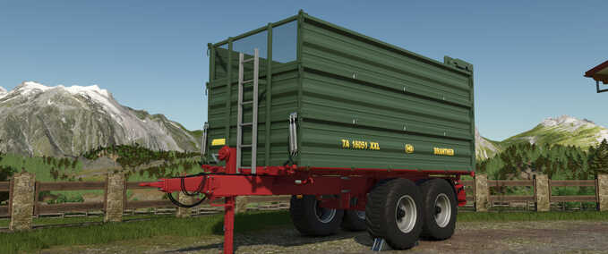 Auflieger Brantner TA 16051 XXL Landwirtschafts Simulator mod