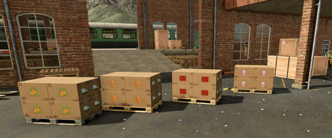 Platzierbare Objekte Tragbare Paletten - Highlands Fishing Landwirtschafts Simulator mod