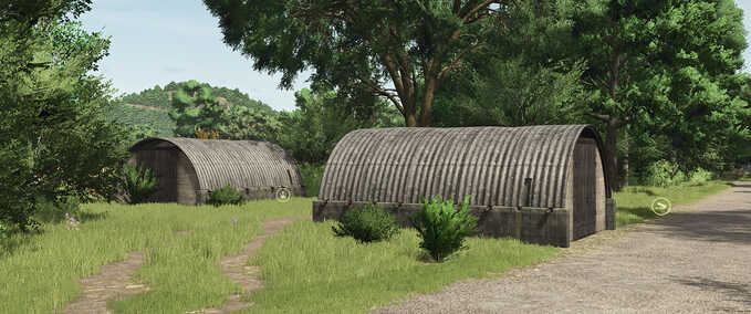 Silos Gemüse- und Wurzelgemüselager Landwirtschafts Simulator mod