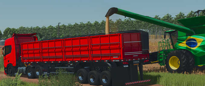 Auflieger Randon Bulk Carrier LS Landwirtschafts Simulator mod