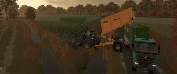 Überladewagen Veenhuis Trex Shuttle Landwirtschafts Simulator mod
