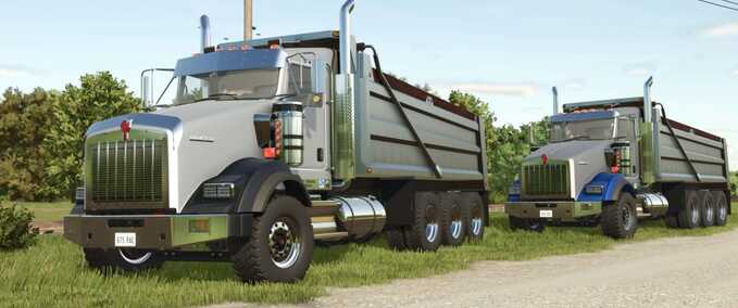 LKWs Kenworth T800 Kipper Landwirtschafts Simulator mod