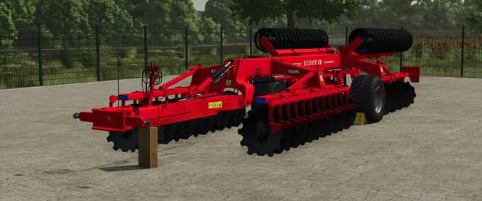 Scheibeneggen Kuhn Discover XM Landwirtschafts Simulator mod