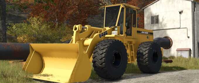 Bagger & Radlader John Deere 644G Landwirtschafts Simulator mod