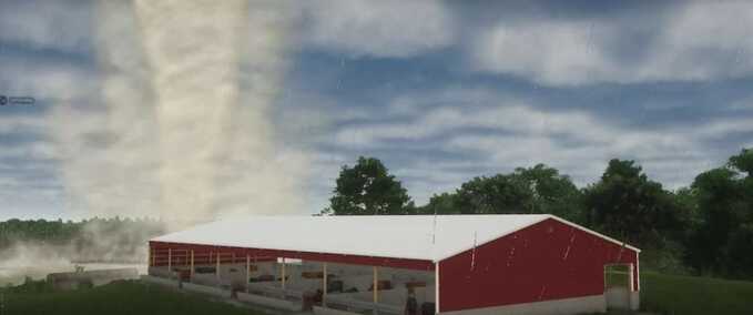 Tierställe Rindergitterboden-Stall Landwirtschafts Simulator mod