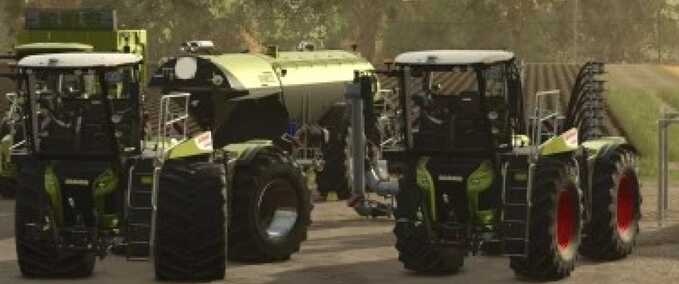 Claas Saddle Trac 4200 Pack von WobbyTec Mod Image