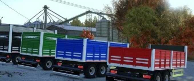 Auflieger GÜNEŞ Anhänger Landwirtschafts Simulator mod