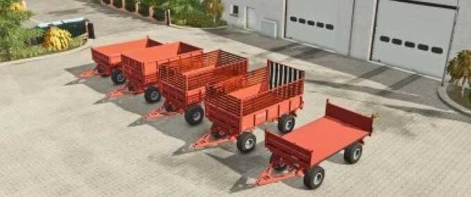 Auflieger 2PTS 6 Anhänger Landwirtschafts Simulator mod