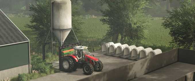 Dekoration Plazierbares Deko-Paket für Milchviehbetrieb Landwirtschafts Simulator mod