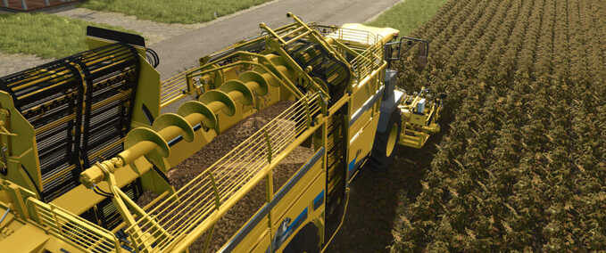Scripte Erweiterte Zuckerrüben- und Kartoffelroder Landwirtschafts Simulator mod