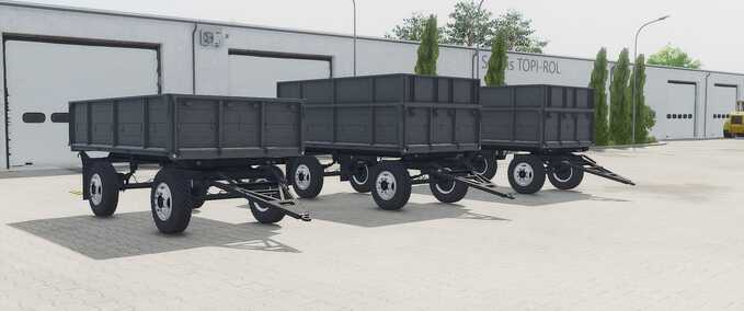 Auflieger GKB-819 Anhänger Landwirtschafts Simulator mod