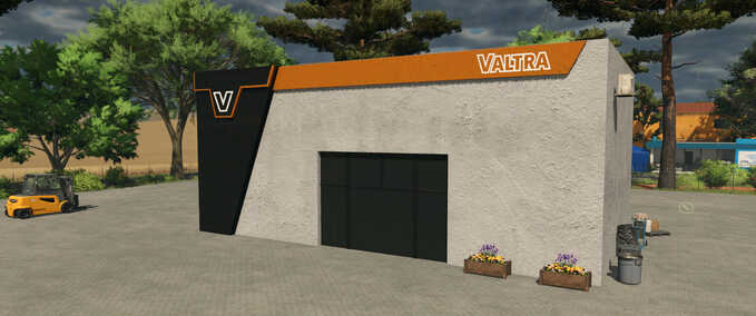 Prefab Valtra Laden (Prefab) Landwirtschafts Simulator mod