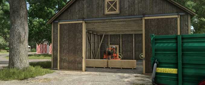 Fabriken Kleine Produktionspunkte mit optionalem Dach Landwirtschafts Simulator mod