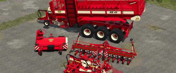 Sonstige Selbstfahrer Gilles Geräteset Landwirtschafts Simulator mod