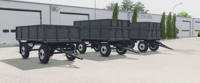 Auflieger GKB-819 Anhänger Landwirtschafts Simulator mod