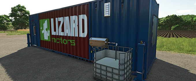 Gebäude mit Funktion Container-Garage Landwirtschafts Simulator mod