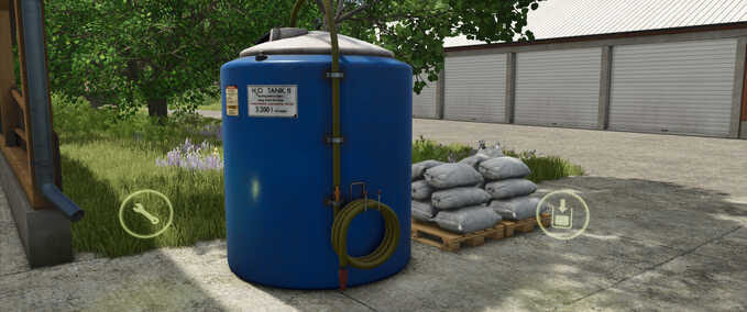 Platzierbare Objekte Hagenstedt Tanks Landwirtschafts Simulator mod