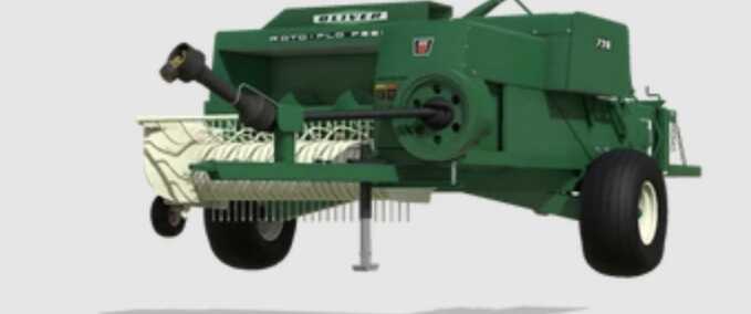 Pressen Oliver 720 Roto Flo Quaderballenpresse Landwirtschafts Simulator mod