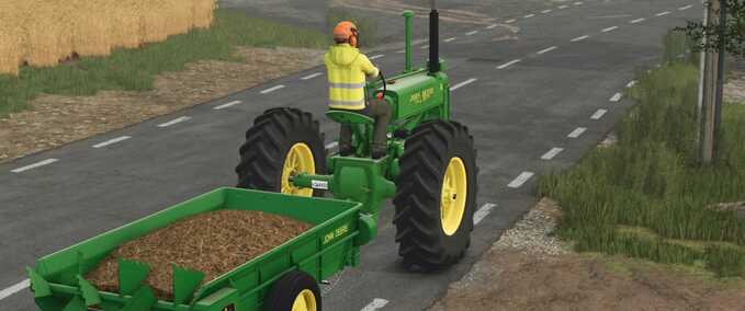 Ladewagen John Deere 34 Ladewagen Landwirtschafts Simulator mod