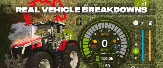 Scripte Realistische Fahrzeugpannen Landwirtschafts Simulator mod