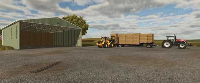 Platzierbare Objekte 60×80 Ballenlager Landwirtschafts Simulator mod