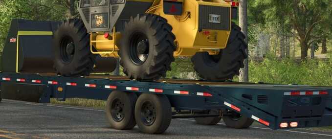 Diamond C DEC Tieflader-Anhänger Mod Image