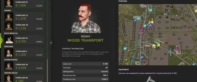 Scripte Bessere Aufträge Landwirtschafts Simulator mod