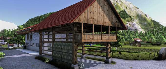 Platzierbare Objekte Slowenischer Toplar-Lagerschuppen Landwirtschafts Simulator mod