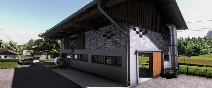 Tierställe Slowenischer Kuhstall Landwirtschafts Simulator mod