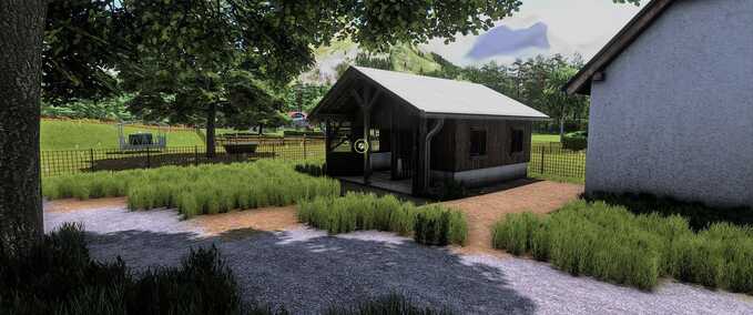 Tierställe Slowenischer Schaf- und Ziegenstall Landwirtschafts Simulator mod