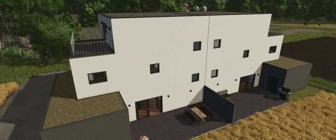Dekoration Doppelhaus Landwirtschafts Simulator mod