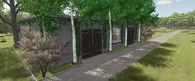 Gebäude Luxus-Garage Landwirtschafts Simulator mod