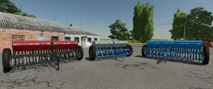 Saattechnik SZ-3.6 Sämaschine Landwirtschafts Simulator mod