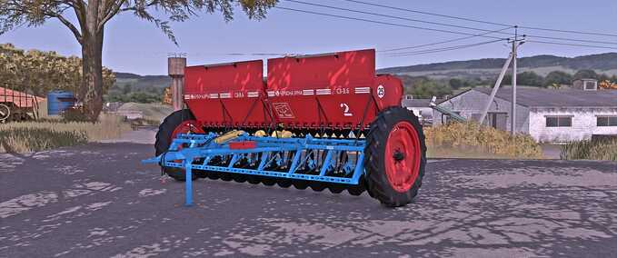 Saattechnik SZ-3.6 Sämaschine Landwirtschafts Simulator mod