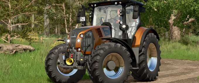 Sonstige Traktoren Claas Arion 600 + FL140 Multicolor Landwirtschafts Simulator mod