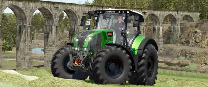 Claas Claas Axion 800 Multicolor Landwirtschafts Simulator mod