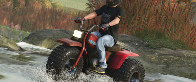 PKWs Lizard ATC 200 BIG RED Landwirtschafts Simulator mod