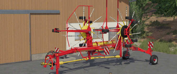 Schwader & Wender Pöttinger Eurotop 801A Multitast Landwirtschafts Simulator mod