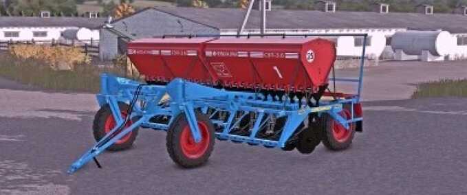 Saattechnik SZP-3.6 Sämaschine Landwirtschafts Simulator mod