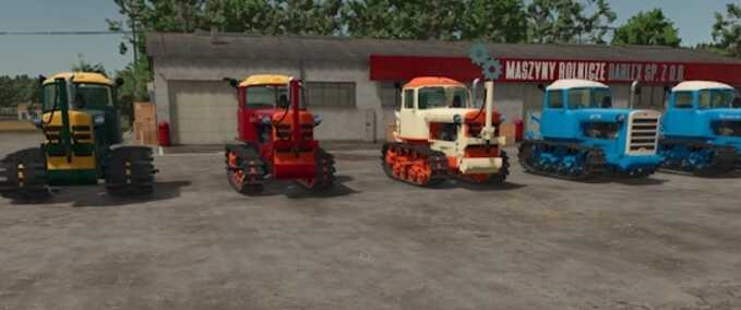 Sonstige Traktoren Kettenfahrzeug DT75 Kasachstan Landwirtschafts Simulator mod